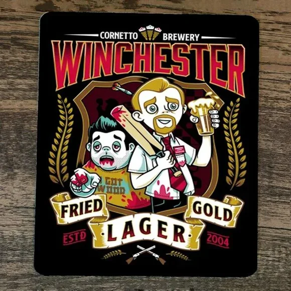 Mouse Pad Winchester Fried Gold Lager‎