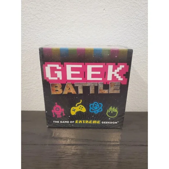 Geek Battle: The Game Of Extreme Geekdom Board Game NEW SEALED