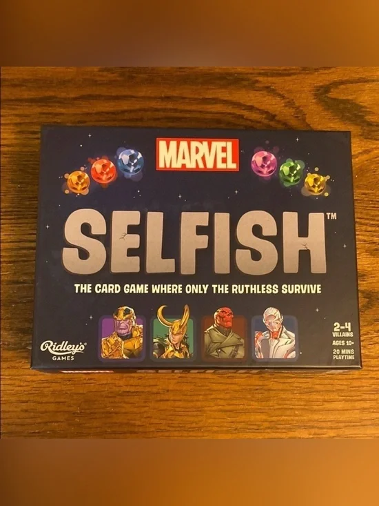 Marvel Selfish Card Game