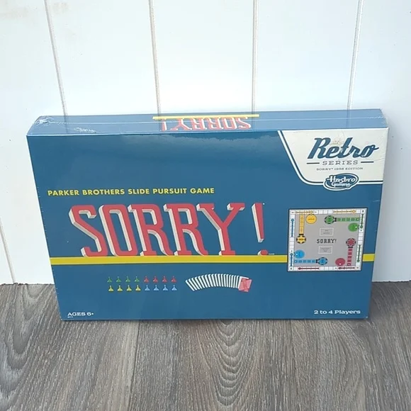 ⭐NIB Habro Retro Sorry Board Game