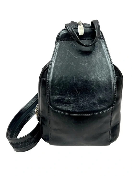 Vintage Y2K OZ Orifaz Argentine Small Leather Backpack Purse