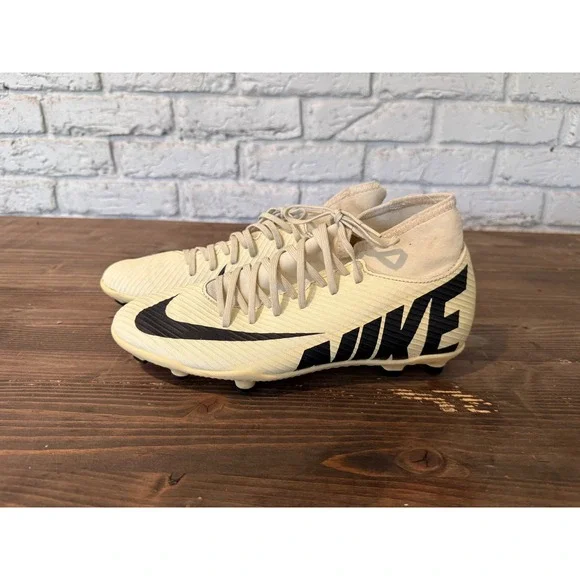 Nike Mercurial Superfly 9 Soccer Cleats DJ5961-700 Lemonade‎ Black US 8 EUR 41