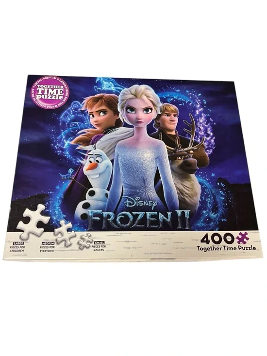 Disney Frozen II 400 Piece Together Time Puzzle  with Frozen II Characters