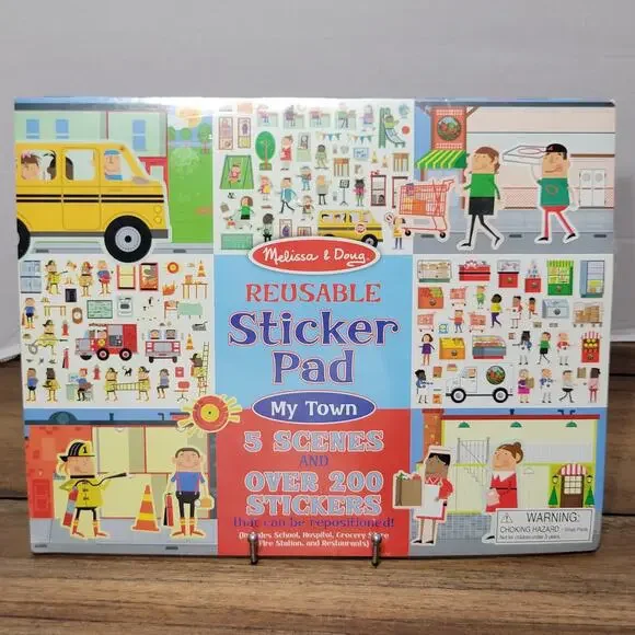 Melissa & Doug Reusable Sticker Pad 