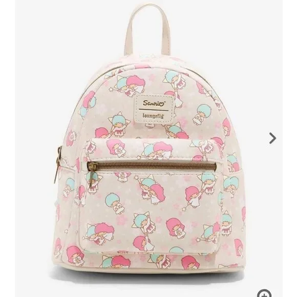 NEW Loungefly‎ Sanrio Little Twin Stars Mini Backpack Rare Hard to Find Print