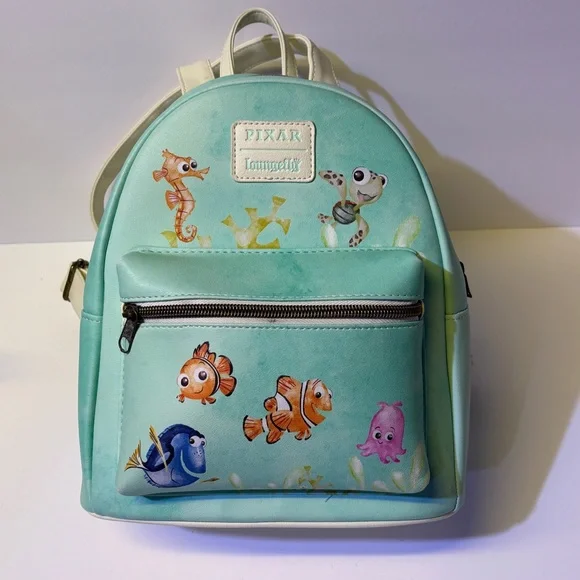 Pixar Loungefly Finding Nemo Design Backpack