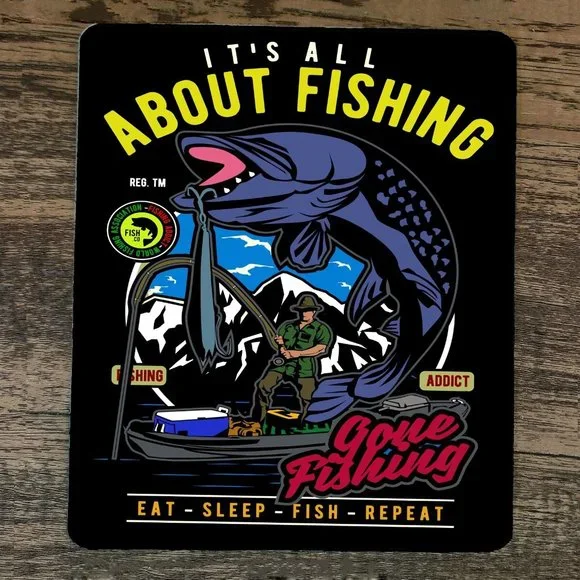 Mouse Pad Its All‎ About Fishing