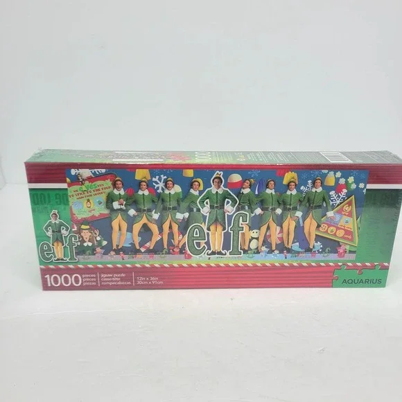 AQUARIUS Elf Puzzle Slim 1000 Piece Jigsaw Puzzle‎ Christmas