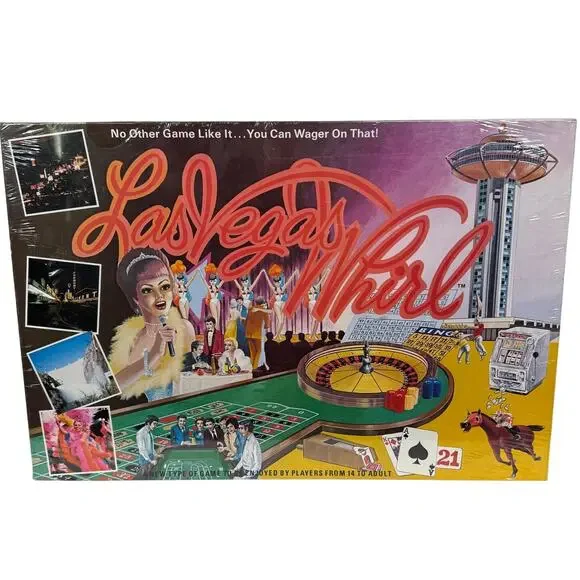 Las Vegas Whirl Game 1978 SMD Enterprises‎ By Robert Murphy