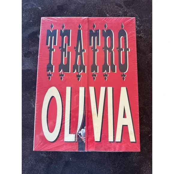 Vtg‎ Teatro Olivia Sealed New Ian Falconer 2004 Fold-Out Puppet Theater Play Set