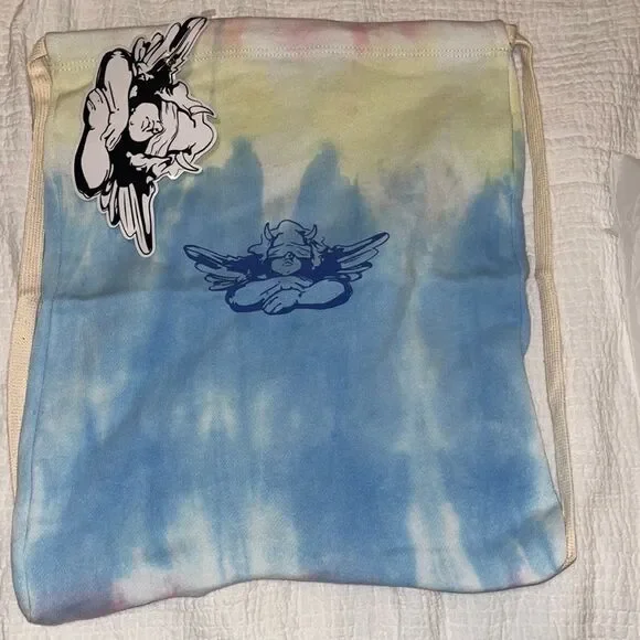 Boys Lie Unreleased Cotton Candy Drawstring Tie Dye Backpaxk NEW NWT