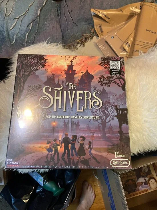The Shivers Pop Up Board Game Deluxe 1st Edition NEW SEALED