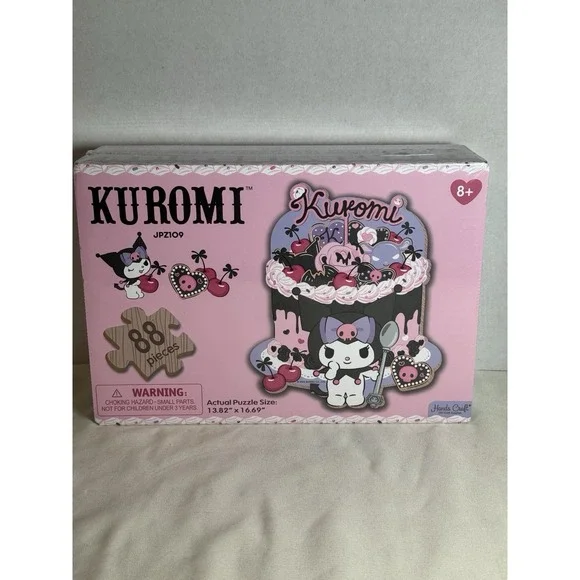 Kuromi - Wood Puzzle 88 Pieces, 2024 Sanrio 13.82