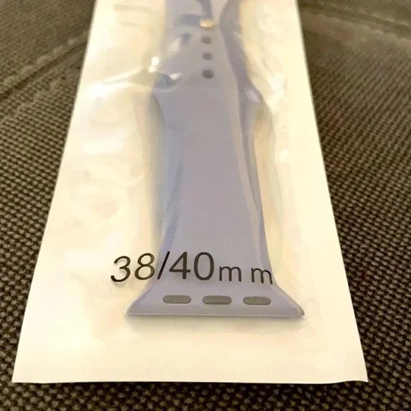 Purple Apple Watch Silicone Band 38/40