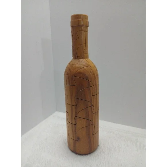Wine Bottle‎ Wooden Puzzle by Oenophilia