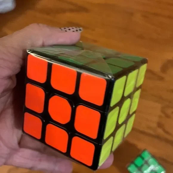 Set of three Rubiks cubes. Order to receive for birthdays and/or Christmas gifts