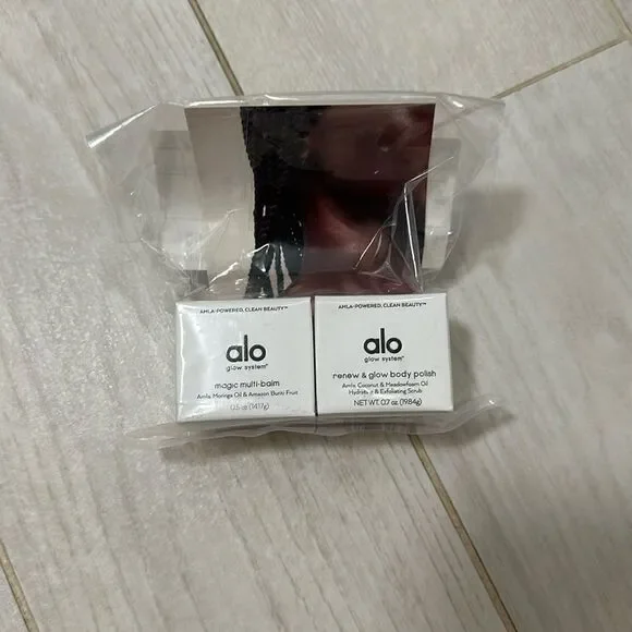 Alo NWT body polish and balm