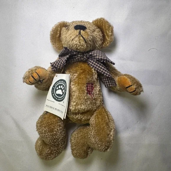 Boyds Bears Patches B. Beariluved J.B. Bean & Associates Plush Teddy Bear 10