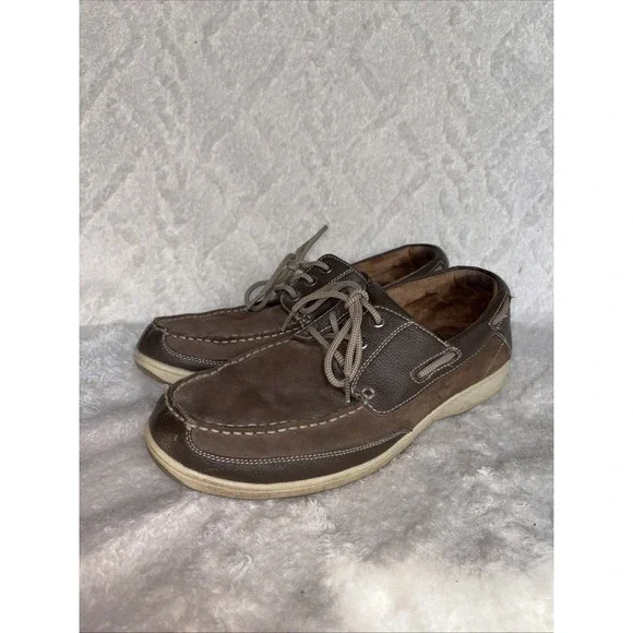 Men's Florsheim Loafer Boat Show Size 13 Leather Upper