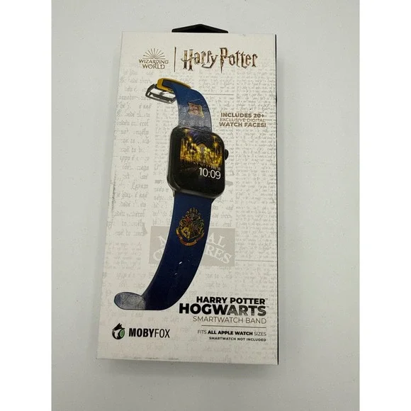 MobyFox Harry Potter Hogwarts Band Unisex OS Blue New Smartwatch Strap
