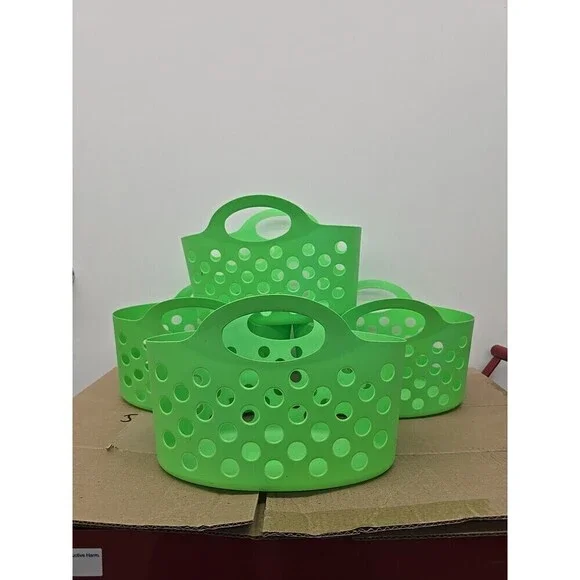 LIME GREEN BASKETS (Set Of 4)