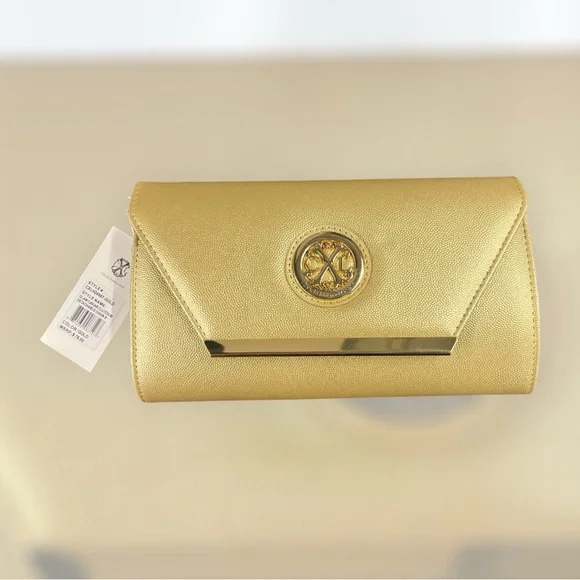 Christian Lacroix gold clutch