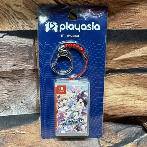 Playasia Moero Crystal H Nintendo Switch Mini Case Keychain Official Merchandise