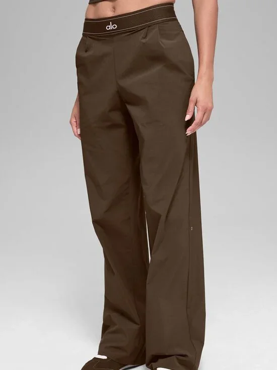 Coffee Brown ☕️😋 ALO Yoga Women's Suit Up Trouser ( Regular 30-inch ) NWT