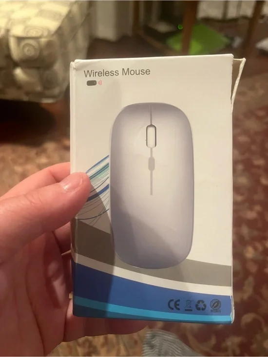 Wireless Computer Mouse - White