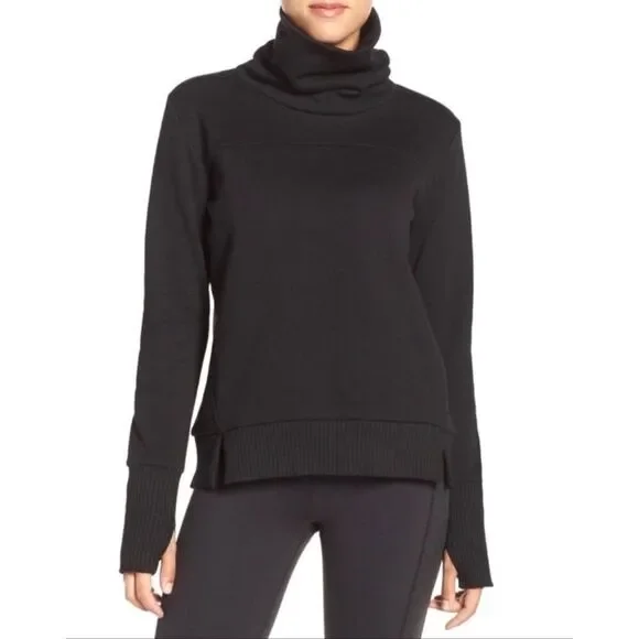Alo Yoga Haze Funnel Neck Pullover Sweatshirt S