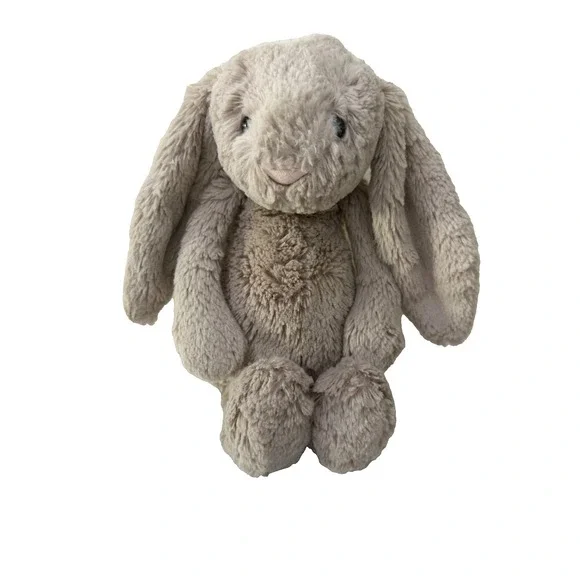 Jellycat Bashful Bunny Beige Plush Stuffed animal  12 in Authentic