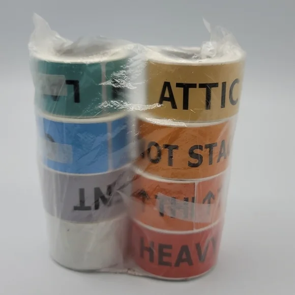 Moving organization tape 8 small rolls