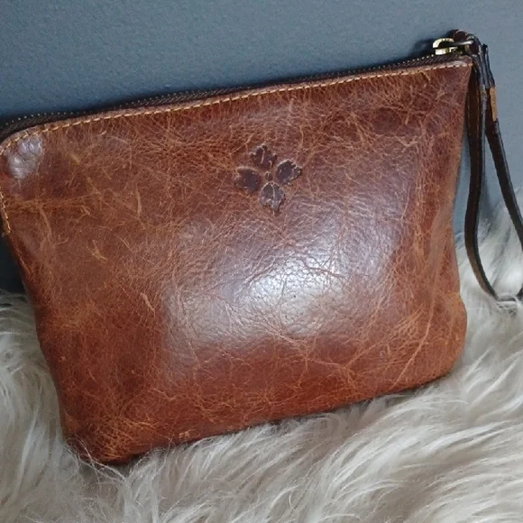 Patricia Nash Leather Wristlet