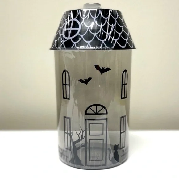 3 for $15 SALE Target Bullseye Playground Glass Haunted House Novelty Container