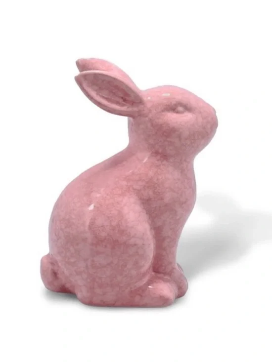 New! Target Bullseye Playground Ceramic Glaze Pink Bunny, Easter Spring 2026