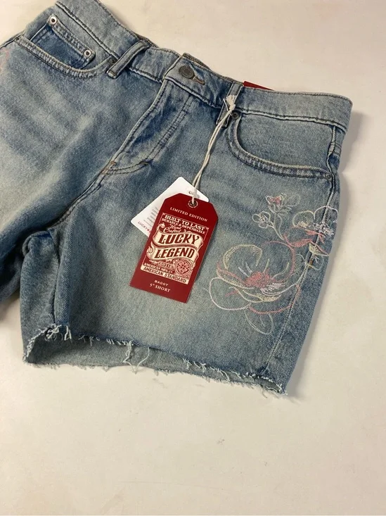 Lucky Brand Baggy Flower Shorts