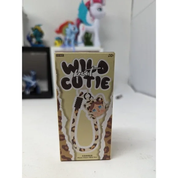 POPMART Crybaby Wild But‎ Cutie Phone Charm Camo Cutie