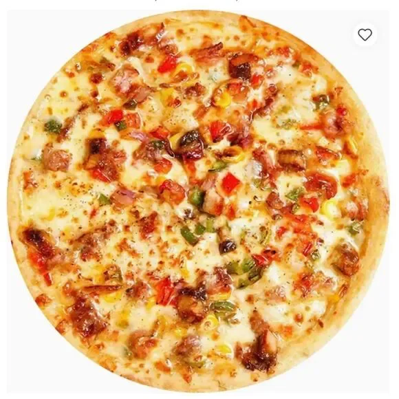 NEW! Pizza Pie Soft Flannel Round Blanket Trendy Popular Throw Christmas