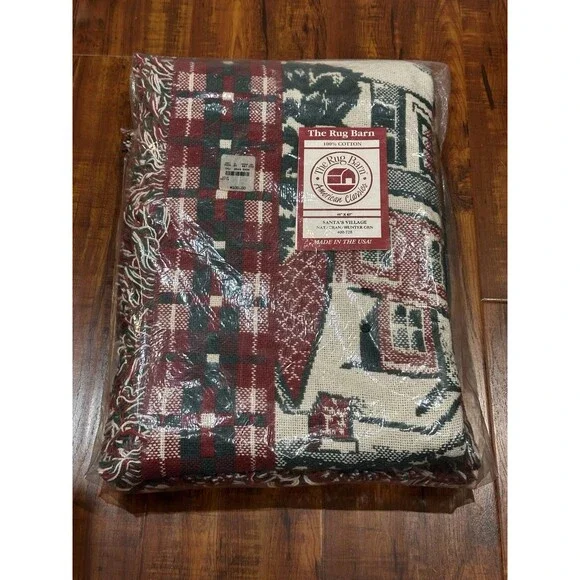 Vintage The Rug Barn Santa’s Village 46