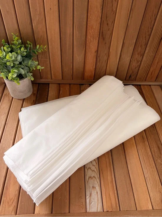 Set of 10 Dust Bags for Handbag Protection, Breathable Soft Fabric