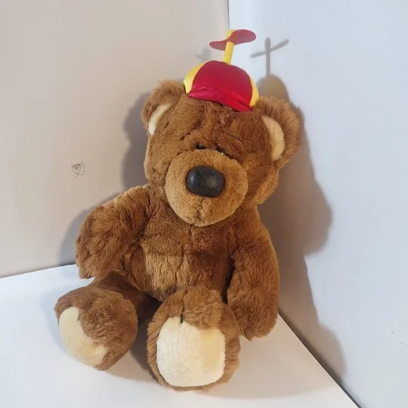Dakin Teddy Bear Propeller Cap Fun Farm 14
