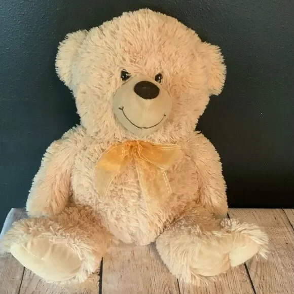 Plush Tan Teddy Bear