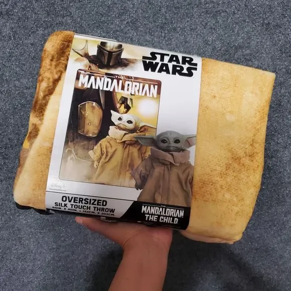 Star Wars The Child Oversized Silk Touch Throw Blanket 60”x 80