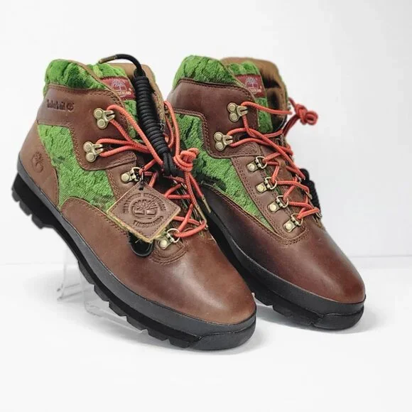 TIMBERLAND black pioneers euro hiker boots Sz 11 NEW