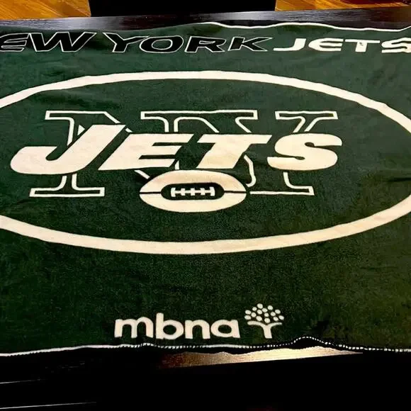 New York Jets Polyester Soft Throw Blanket