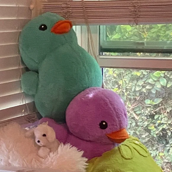 Purple Lavender Duck Stuffed Animal