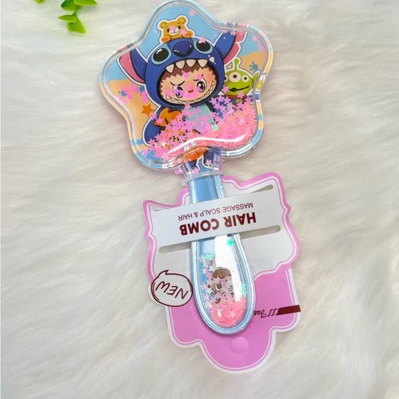 Pink Monster Character in Costume‎ Comb