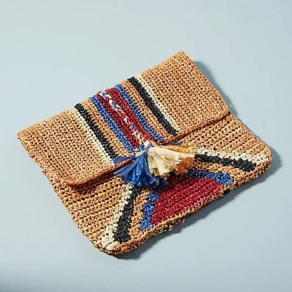 Antik Batik Rufo Woven Handmade Clutch