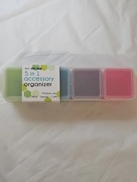 so-mine 5-in-1 Accessory Organizer - Multi Color New