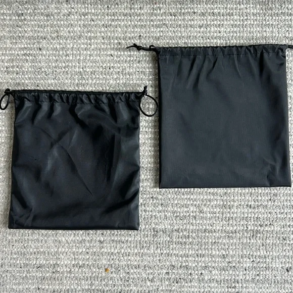 TWO HEAVY DUTY NYLON BAGS 7.5”x7.5”